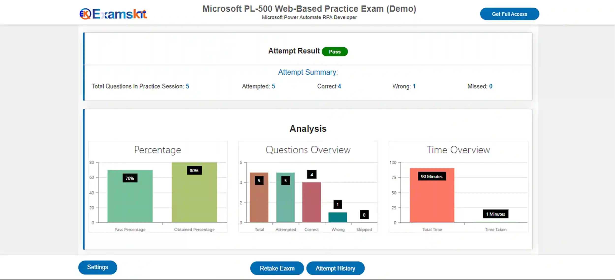 Web-Based Software Result